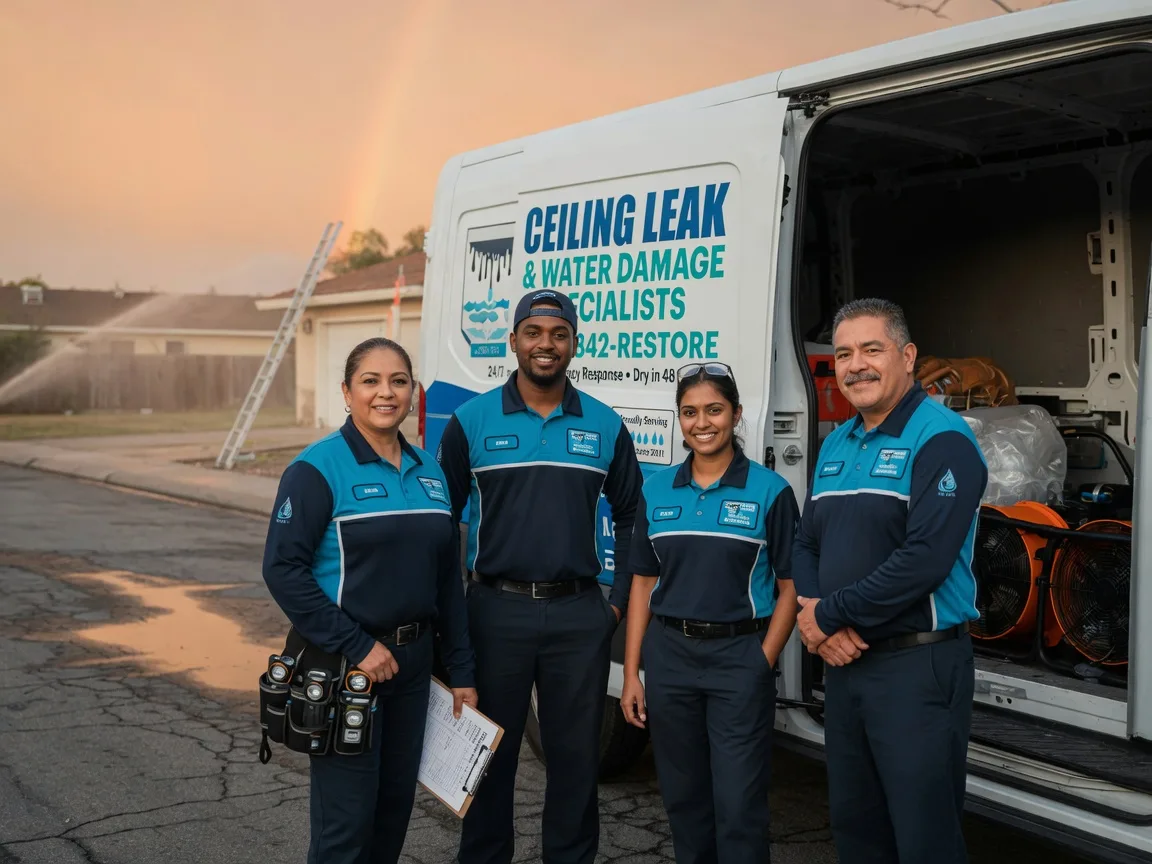 Ceiling Leak Cleanup company in Gilboa, WV